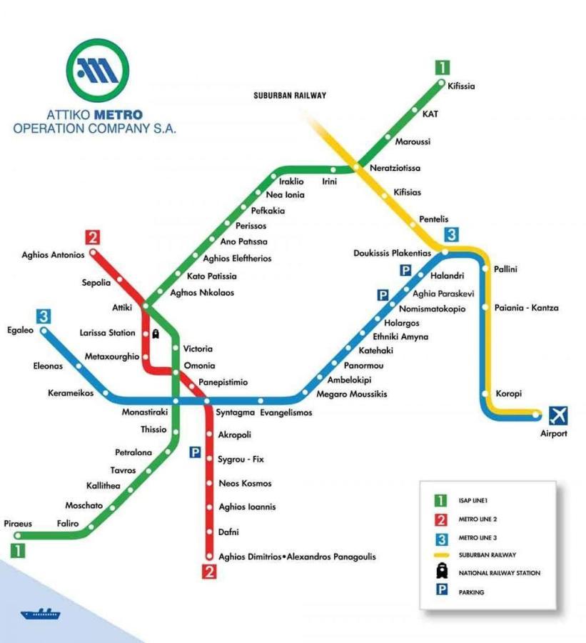 Metro Fix Cosy Apartment Atenas Exterior foto